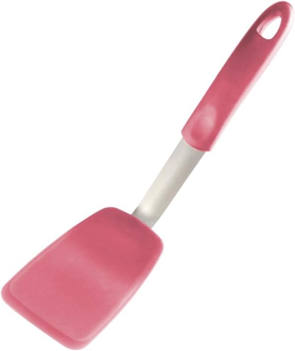 Flexible Silicone Turner Spatula (Standard) - High Heat Resistant Spatulas for Cooking Egg 600°F - Silicone Pancake Turner Spatula, LFGB Grade Non Stick Rubber Kitchen Utensils