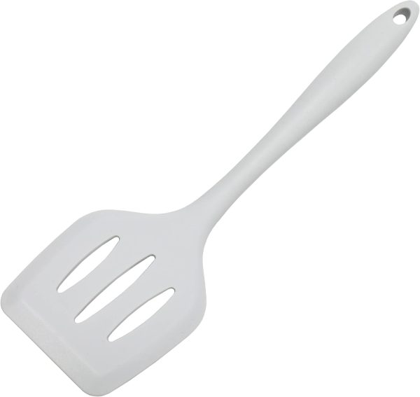 Premium Silicone Spatula/Turner, 11.75 inch, Gray